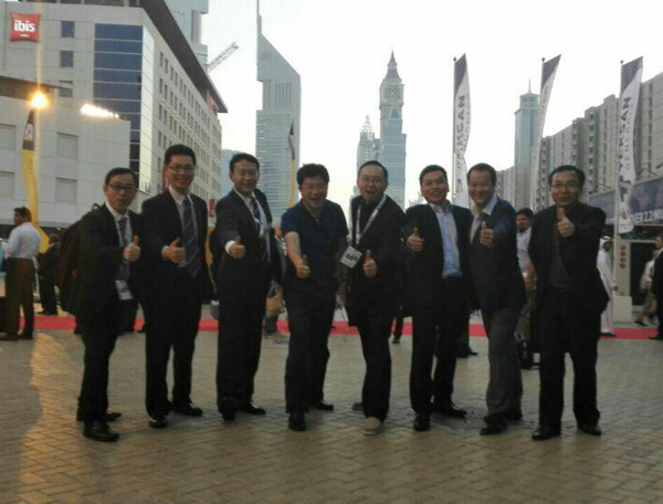 LETOU乐投电气EvoTec产品亮相2015中东电力展---迪拜展