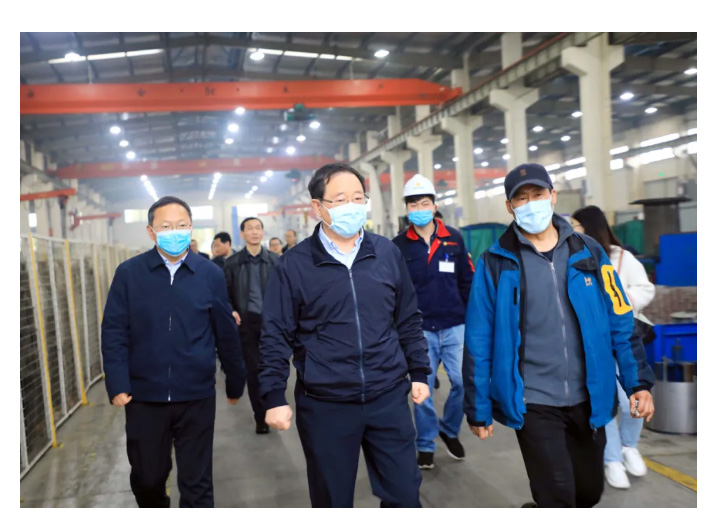 省经信厅牛弩韬厅长一行莅临LETOU乐投调研